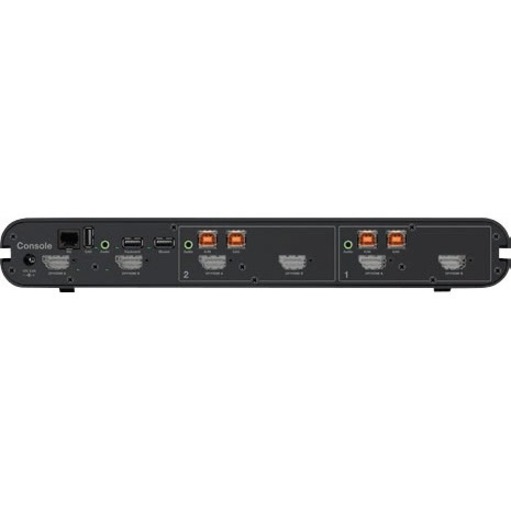 Belkin Universal 2nd Gen Secure KVM Switch, 2-Port Dual Head w/CAC - Thumbnail 2