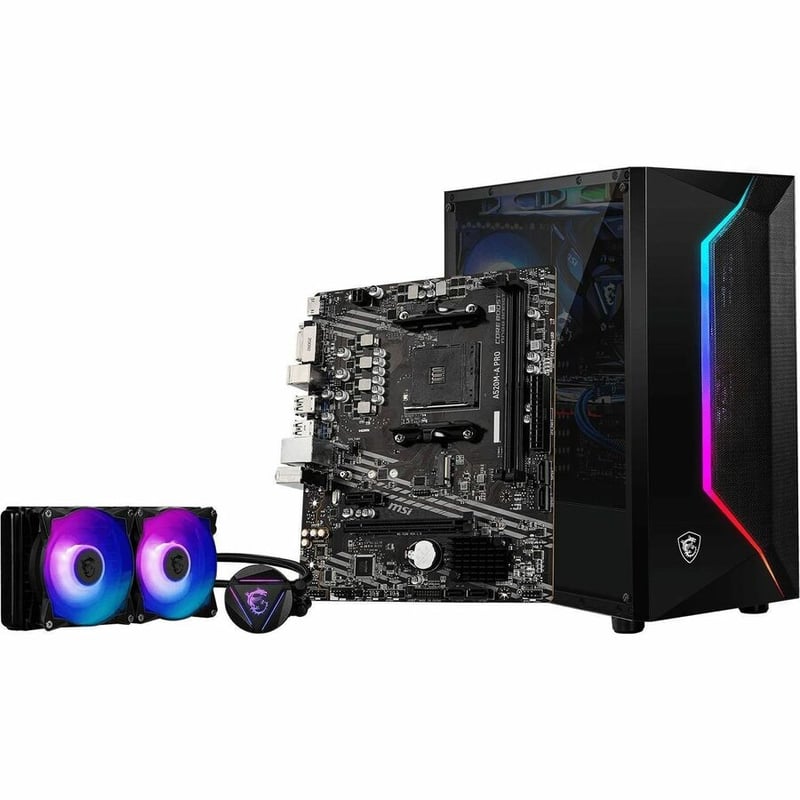 MSI A520M-A PRO Desktop Motherboard - AMD A520 Chipset - Socket AM4 - Micro ATX