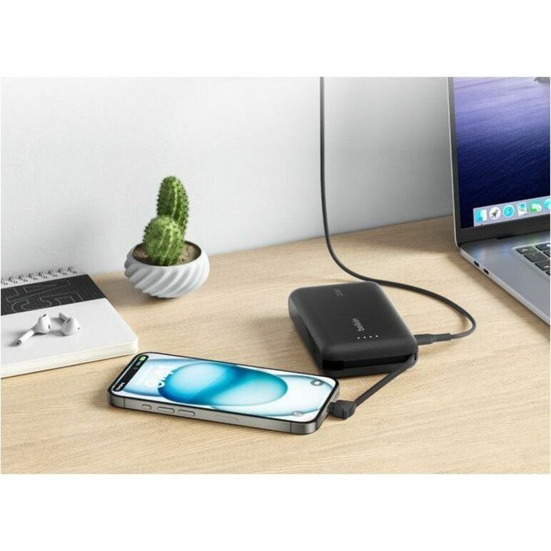BOOSTCHARGE POWER BANK 10K W/ INTEGRATED CABLE - Thumbnail 4