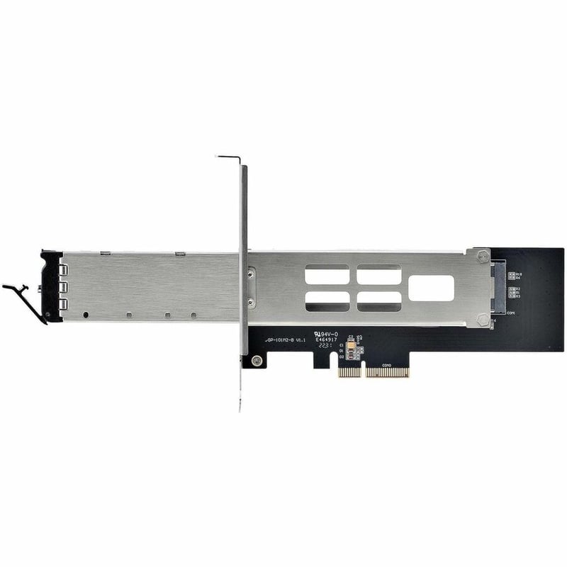 StarTech.com Drive Enclosure PCI Express NVMe 4.0 - Black, Silver - Thumbnail 5