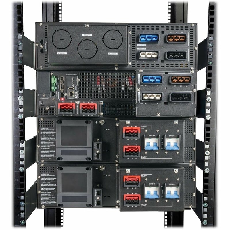 93PX 20000VA 20000W 400V 3PHASE YPASS NETWORK CARD EXTENDED RUN 12U - Thumbnail 3