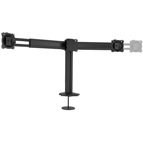 Chief Kontour Dual Monitor Desk Mount - For Displays up to 27" - Black - Thumbnail 2