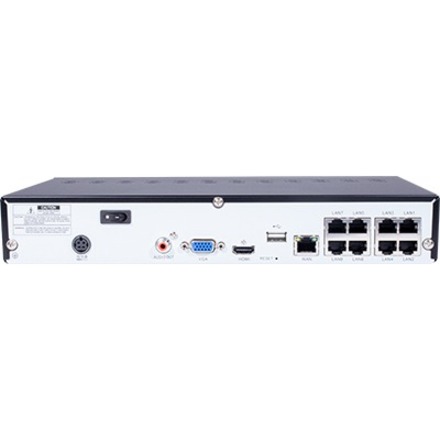GeoVision 8 Channel H.265 / H.264 4K PoE 1-Bay Standalone NVR - Thumbnail 2