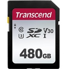 Transcend 480 GB Class 10/UHS-I (U3) SDXC - Thumbnail 1