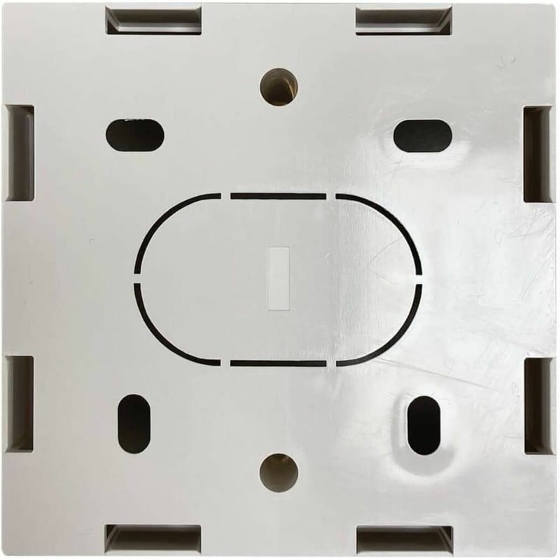 Eaton Tripp Lite Series Single-Gang Surface Mounting Box, UK Style, 86 x 86 x 47 mm, White, TAA - Thumbnail 1