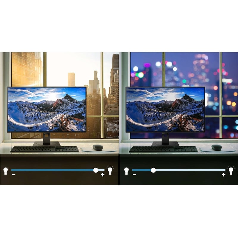 PHILIPS 328B1 - 32" Monitor, LED, UHD (3840x2160), 2xHDMI, DP, USB-Hub, 4 Year Manufacturer's warranty - Thumbnail 4