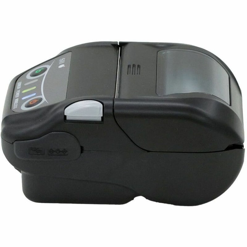 Seiko MP-B21L Mobile, Measuring Device, Medical Equipment, Healthcare, Food Service, PDA Direct Thermal Printer - Monochrome - Portable - Label/Receipt Print - USB - Bluetooth - Battery Included - With Cutter - Thumbnail 3