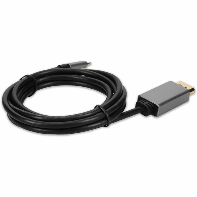 AddOn USB-C Male to DisplayPort Male Adapter with Aluminum Housing - Thumbnail 5