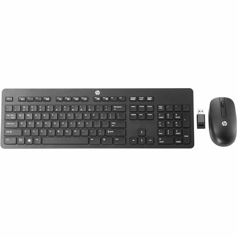 HP Slim Wireless Keyboard and Mouse (T6L04UT) - Thumbnail 1