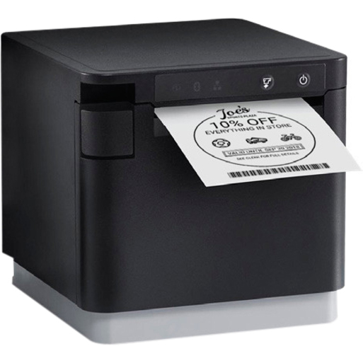 Star Micronics mCP30 - Ethernet (LAN), USB, CloudPRNT - 3" Receipt Printer - 250 mm/sec - Monochrome - Auto Cutter - Black Color - Thumbnail 3