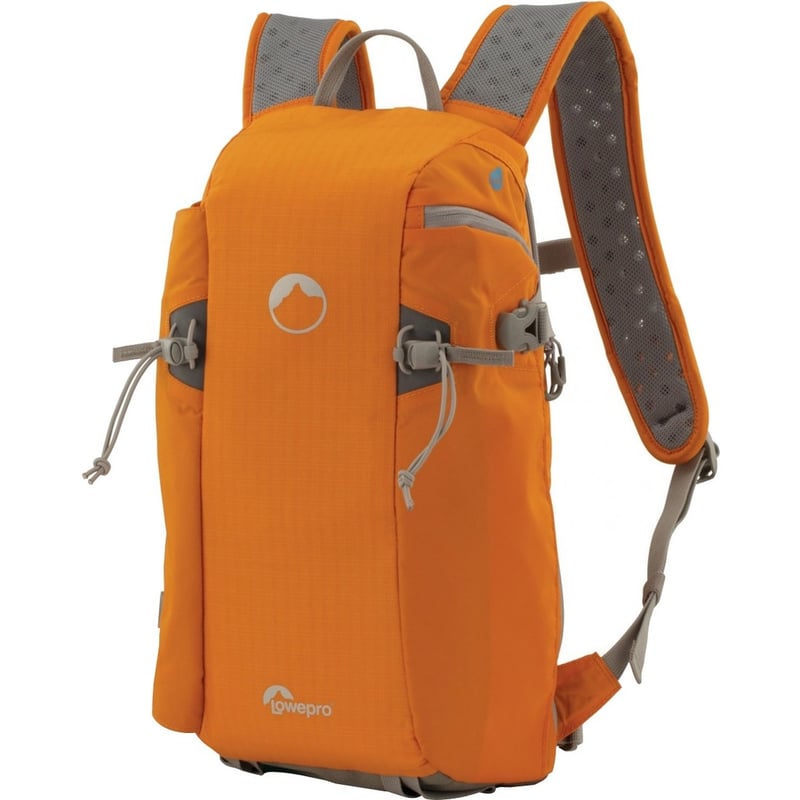 Lowepro Flipside Sport Carrying Case (Backpack) Camera, Accessories, Tripod, Bottle, Lens, Camera Flash, Monopod, Cable, Memory Card - Orange, Light Gray - Thumbnail 1