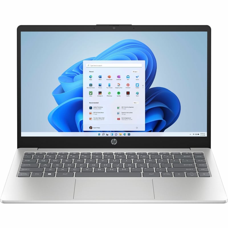 HPI SOURCING - NEW 14-ep0000 14-ep0010nr 14" Notebook - HD - Intel N-Series N200 - 4 GB - 128 GB Flash Memory - Natural Silver - Thumbnail 1