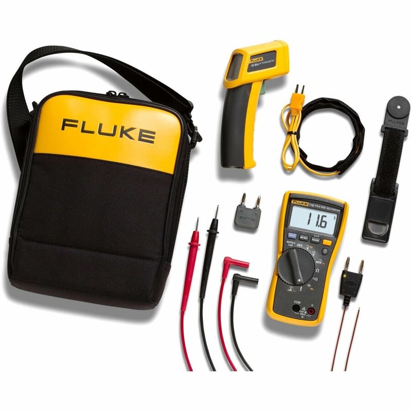 Fluke 116 HVAC Multimeter with Temperature and Microamps - Thumbnail 2