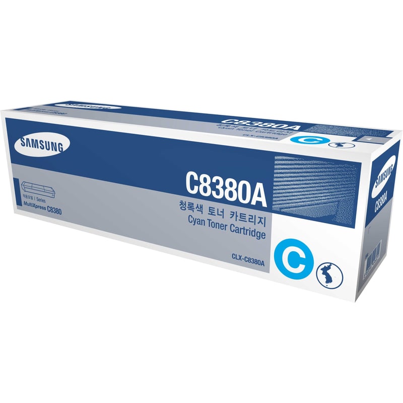 HP CLX-C8380A Laser Toner Cartridge - Cyan Pack - Thumbnail 1