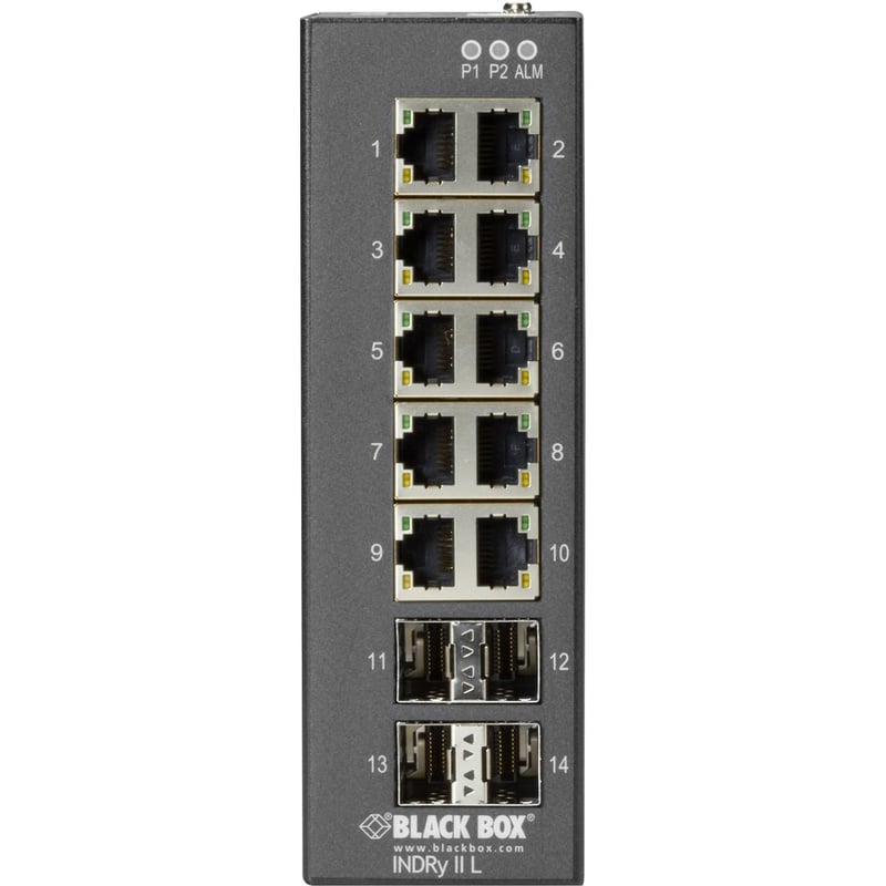 Black Box Hardened Managed Ethernet Switch - Thumbnail 2