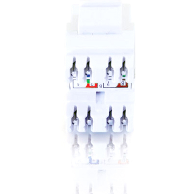 CAT6 180 KEYSTONE JACK WHT - Thumbnail 4