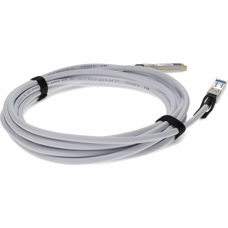 AddOn Cisco® SFP-H10GB-CU2M Compatible TAA Compliant 10GBase-CU SFP+ Direct Attach Cable (Passive Twinax, 2m, White) - Thumbnail 5