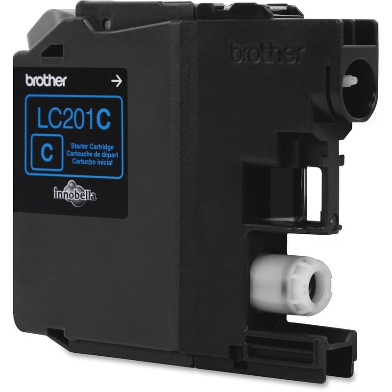 Brother Genuine Innobella LC201C Cyan Ink Cartridge - Thumbnail 2