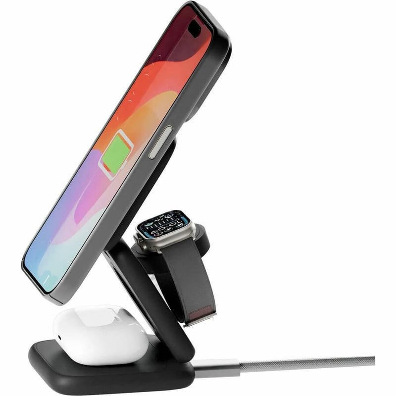 CODi 3-in-1 Folding Wireless Charging Stand - Thumbnail 4