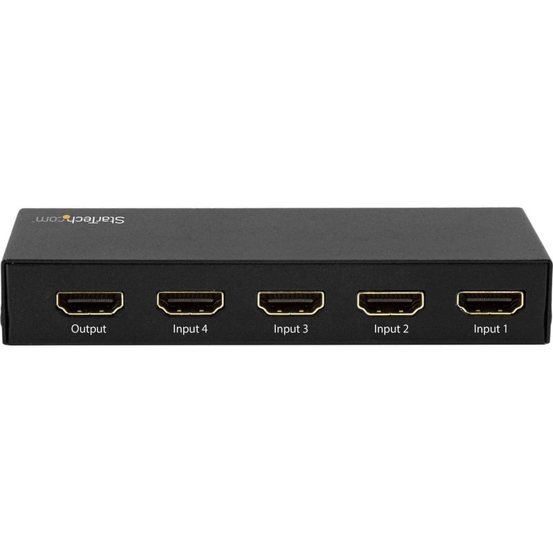 StarTech.com 4 Port HDMI Switch - 4K 60Hz - Supports HDCP - IR - HDMI Selector - HDMI Multiport Video Switcher - HDMI Switcher - Thumbnail 4