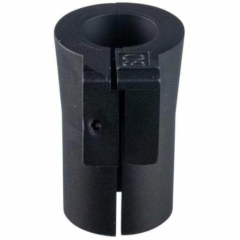 Panduit Cable Entry Grommet, Single, Small, 0.35"-0.39" , Black TPE, 12 PC - Thumbnail 2
