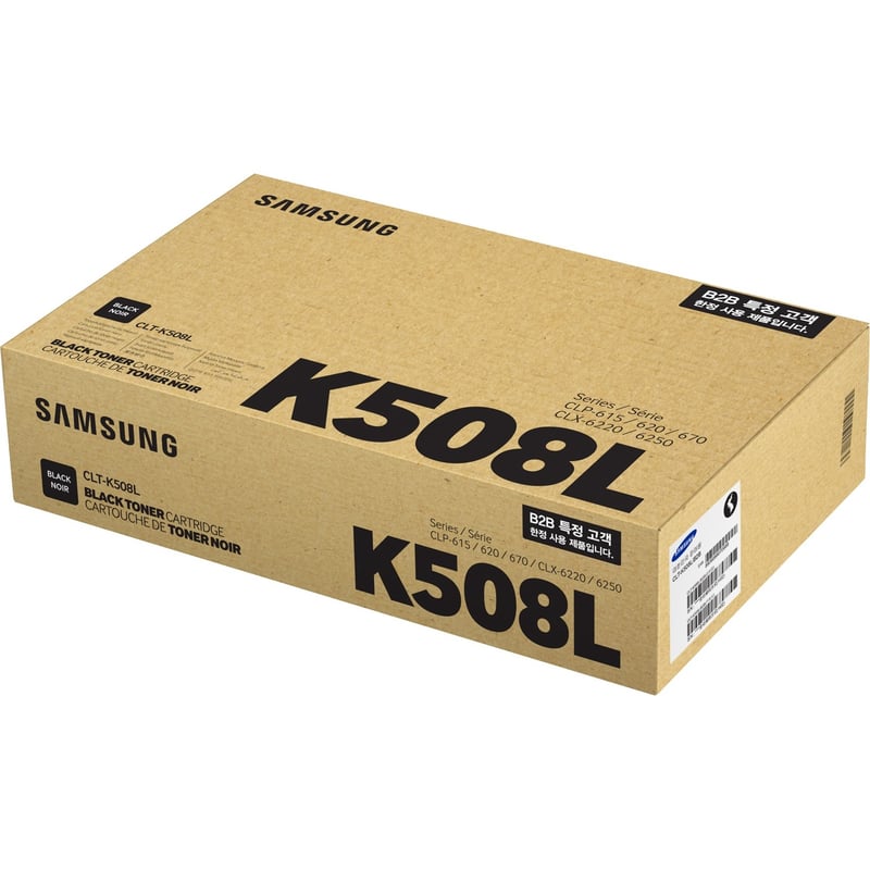 HP CLT-K508L High Yield Laser Toner Cartridge - Black - 1 Pack - Thumbnail 1