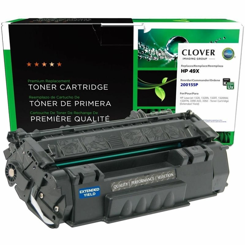 Clover Imaging Remanufactured Extended Yield Toner Cartridge for HP Q5949X - Thumbnail 1