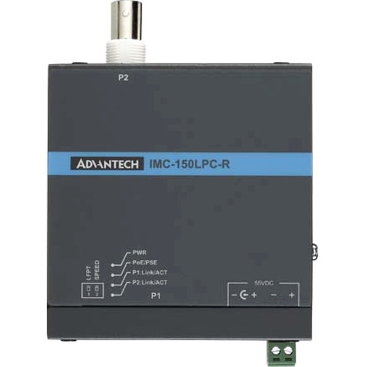 Advantech Hardened PoE Long Reach Ethernet Extender via Coaxial - Thumbnail 5