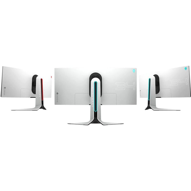 Alienware AW3420DW 34" Class WQHD Curved Screen Gaming LCD Monitor - 21:9 - Black/Silver - Thumbnail 5