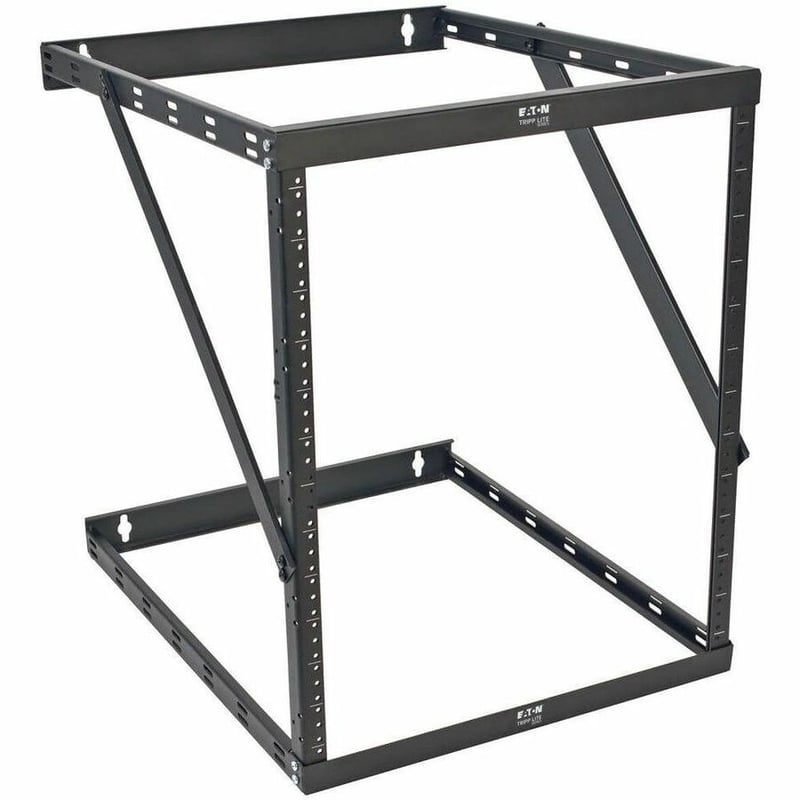 Tripp Lite by Eaton SmartRack 8U/12U/22U Expandable Low-Profile UPS-Depth Wall-Mount 2-Post Open-Frame Rack - Thumbnail 1