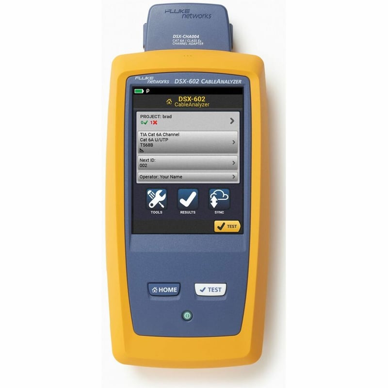 Fluke Networks DSX-602 Cable Analyzer - Thumbnail 3