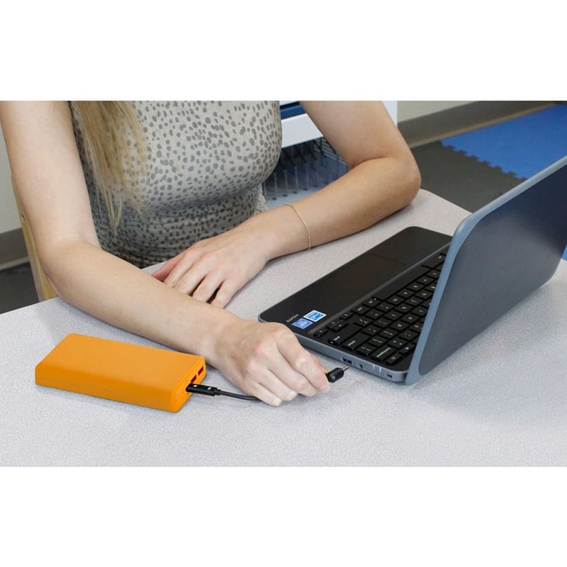 ACTIVE CHARGE YELLOW POWER BANKS WITH USB-C TO USB-C CABLES - 4X 20,000 MAH ACTI - Thumbnail 2
