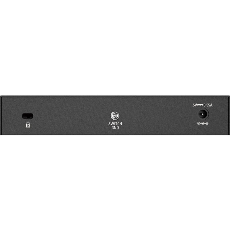 D-Link DES-108 8-Port 10/100 Unmanaged Metal Desktop Switch - Thumbnail 2
