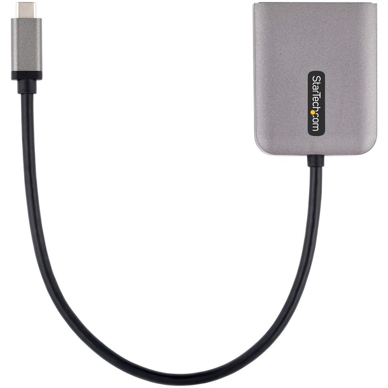 StarTech.com USB-C to Dual DisplayPort 1.4 Adapter, USB Type-C Multi-Monitor MST Hub, Dual 5K 60Hz DP Display Extender / Splitter, Windows - Thumbnail 4