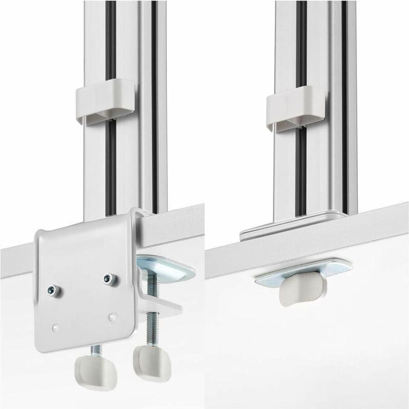 SIX-MONITOR DESK MOUNT CROSSBAR MAX 32IN SCREENS/17.6LB EACH/VESA - Thumbnail 2