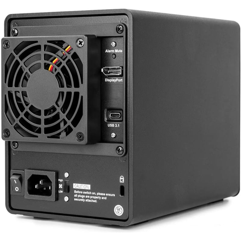Rocstor Rocpro U35 USB Type-C Desktop RAID Storage - Thumbnail 4