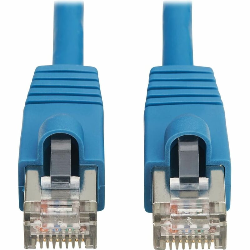 Eaton Tripp Lite Series Cat8 40G Snagless SSTP Ethernet Cable (RJ45 M/M), PoE, LSZH, Blue, 1 m (3.3 ft.) - Thumbnail 2