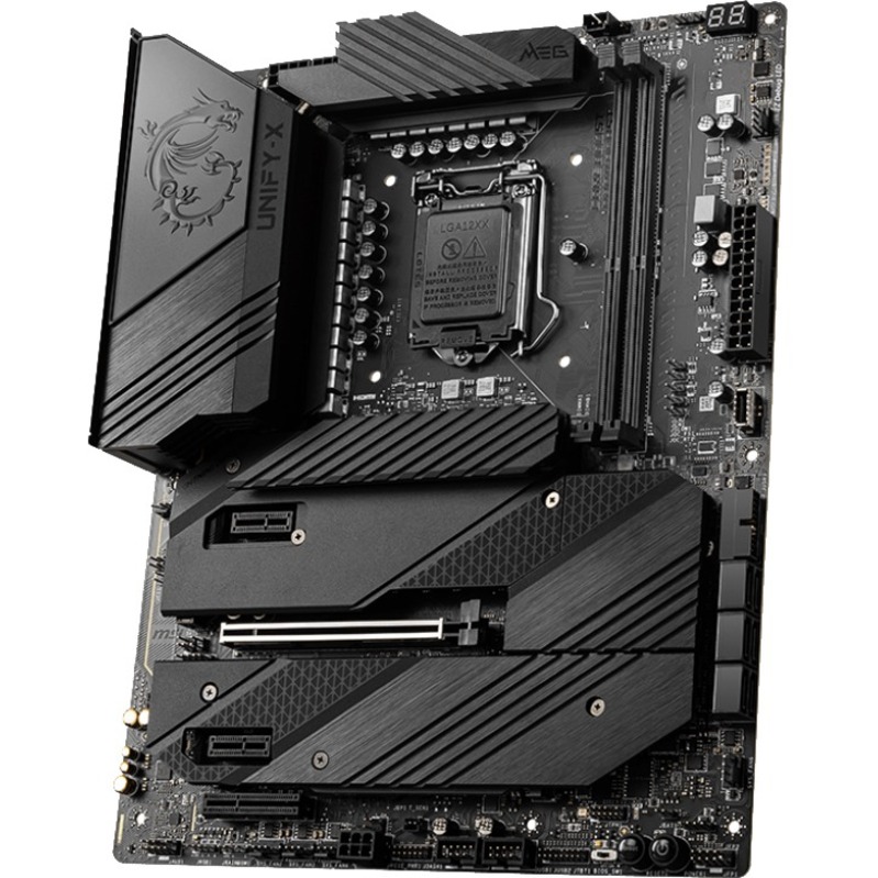 MSI MEG Z590 UNIFY-X Gaming Desktop Motherboard - Intel Z590 Chipset - Socket LGA-1200 - Intel Optane Memory Ready - ATX - Thumbnail 5