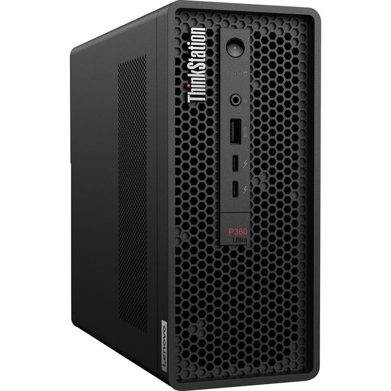 Lenovo ThinkStation P360 Ultra 30G1000QUS Workstation - 1 x Intel Core i5 12th Gen i5-12400T - 32 GB - 1 TB SSD - Ultra Small - Thumbnail 1