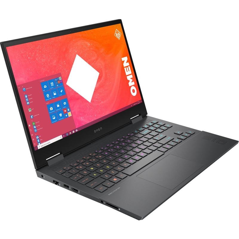 HP OMEN 15-en1000 15-en1010nr 15.6" Gaming Notebook - AMD Ryzen 7 5800H - 8 GB - 512 GB SSD - Thumbnail 2