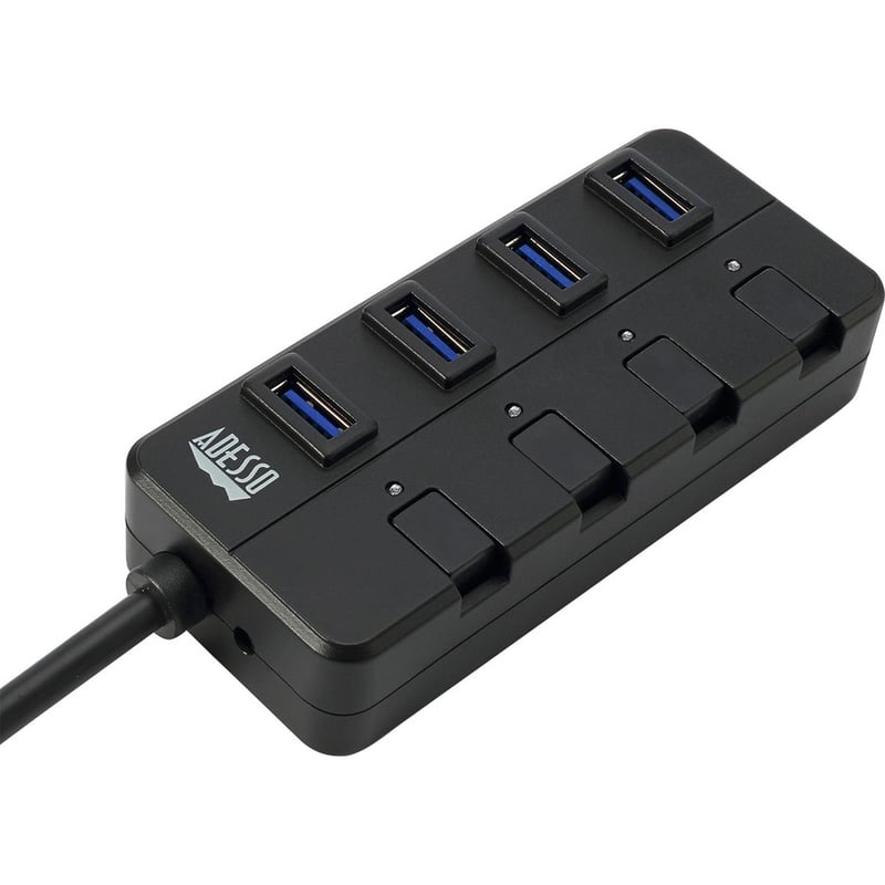 Adesso 4-ports USB 3.0 Hub - Thumbnail 2