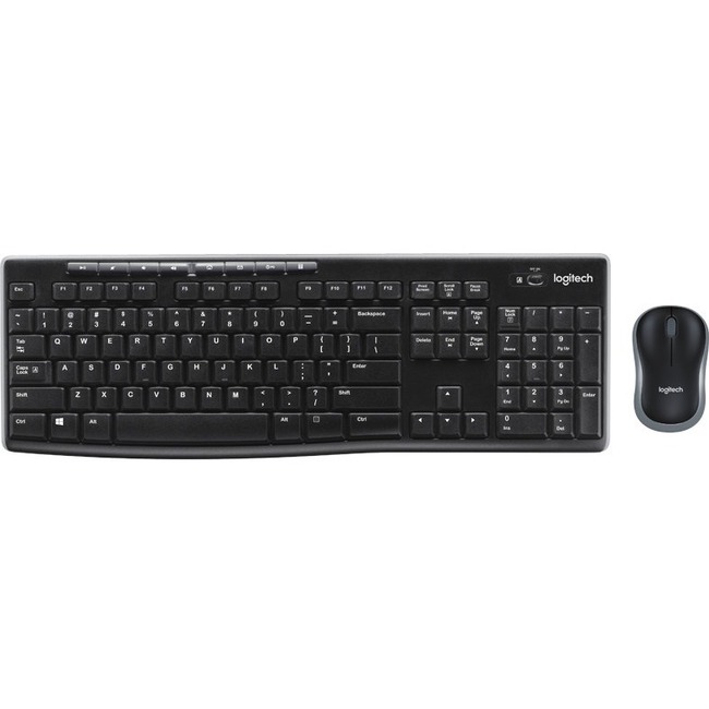 Logitech MK270 Wireless Keyboard and Mouse Combo - Thumbnail 1