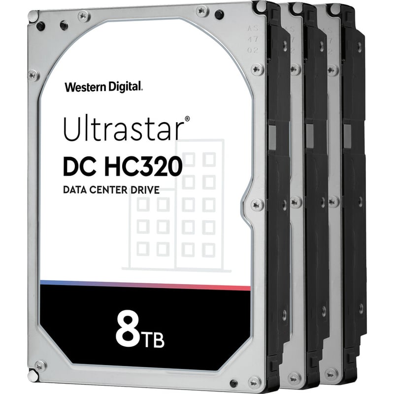 HGST Ultrastar DC HC320 8 TB Hard Drive - Internal - SAS (12Gb/s SAS) - 3.5" Carrier - Thumbnail 3