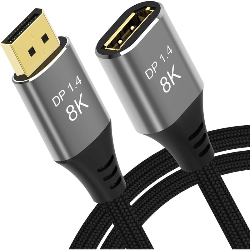 4XEM 1.5ft DisplayPort to DisplayPort Extension Cable - Thumbnail 2
