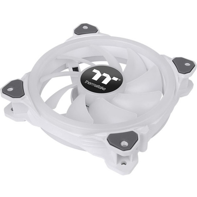 Thermaltake Pure 12 ARGB Sync Radiator Fan White TT Premium Edition (3-Fan Pack) - 3 Pack - Thumbnail 2