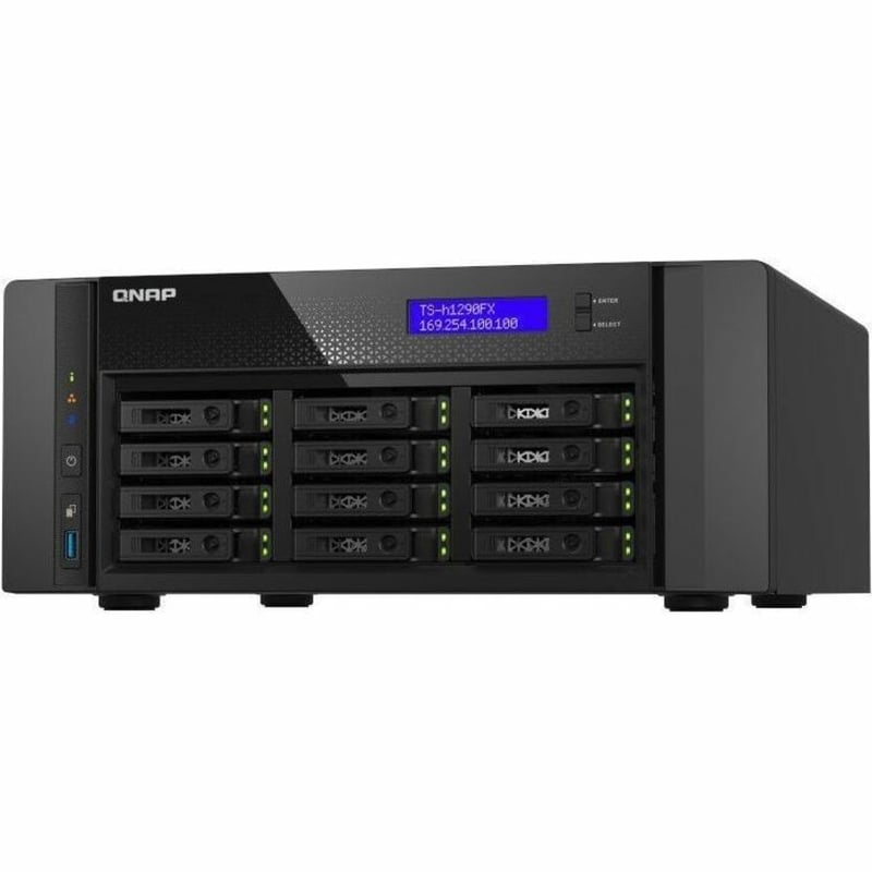 QNAP TS-h1290FX-7302P-128G SAN/NAS Storage System - Thumbnail 2