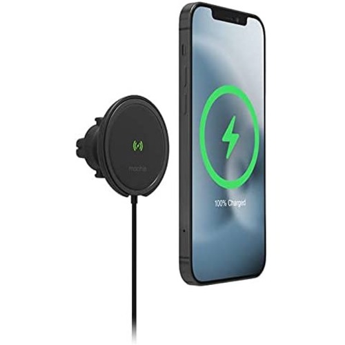 mophie snap+ wireless vent mount MagSafe for Qi-enabled Devices - Thumbnail 1