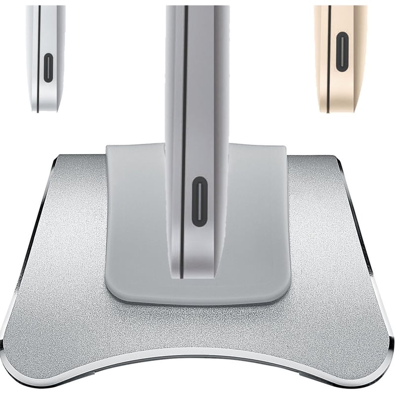 SIIG Aluminum Vertical Laptop Stand For 13" to 15" Macbooks & Laptops - Thumbnail 3
