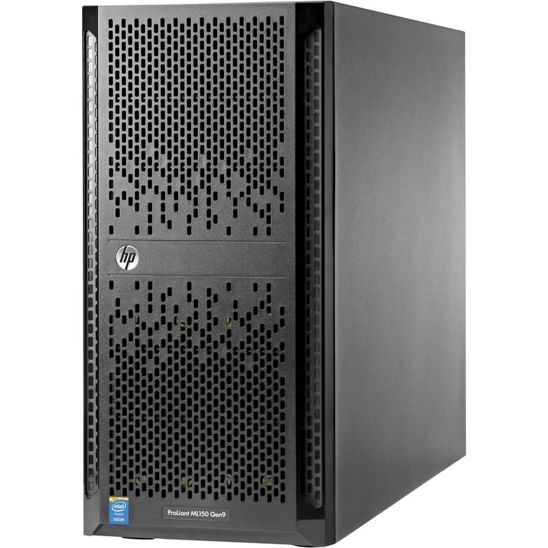 HPE ProLiant ML150 G9 5U Tower Server - 1 Xeon E5-2609 v4 1.70 GHz - 8 GB RAM - Serial ATA/600 Controller - Thumbnail 2