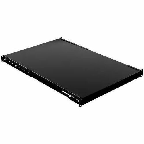 ADJUSTABLE DEPTH FIXED SERVER RACK CABINET SHELF - HEAVY DUTY - Thumbnail 1